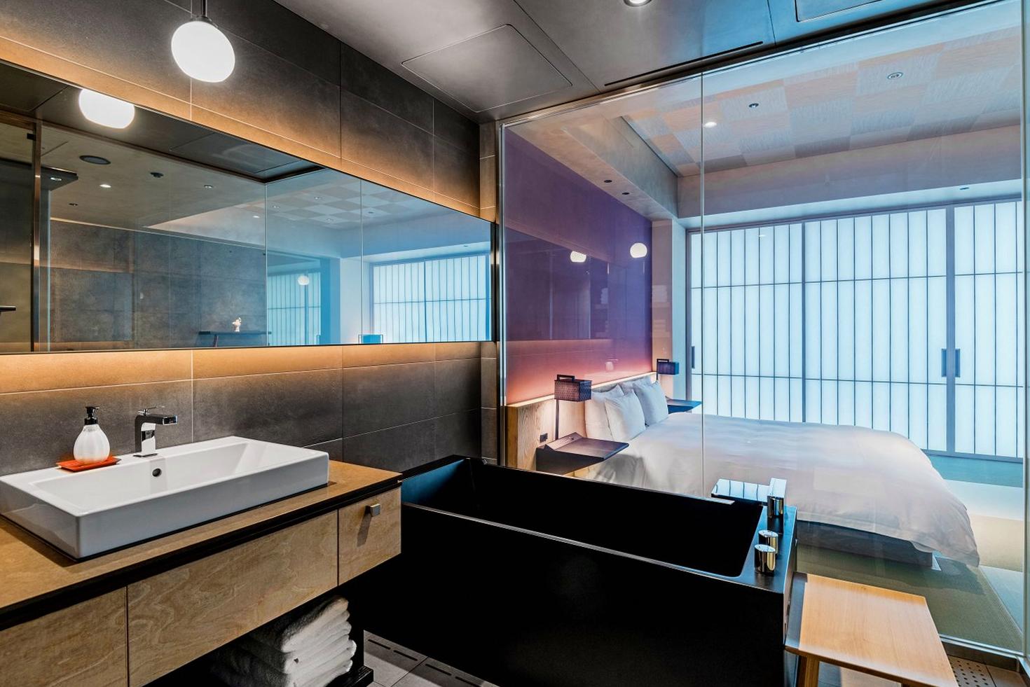 Luxury bathroom view